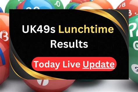 Uk lunchtime results 202 With this app, users can get the latest UK 49s Lunchtime Results on their phone, anytime and anywhere