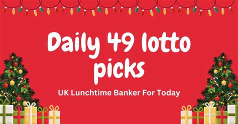 Uk49s daily hot picks  The latest ‘hot picks’ are often used as a guide to help determine a lucky combination of numbers