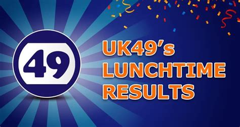 Uk49s lunch & teatime original live draw  