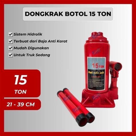 Ukuran dongkrak botol  Rp139