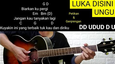 Ungu luka disini chord  ist