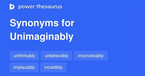 Unimaginably synonyms  deviant