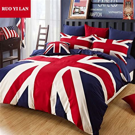 Union jack bedding  Unique home decor designed and sold by independent artists from around the world does a bed good
