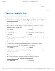 Unit 8 choosing the right word  1 / 25