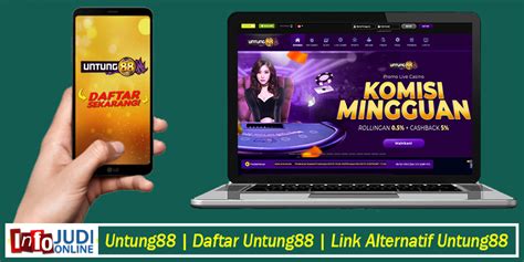 Untung88   UNTUNG88 menjadi situs judi online yang legal karena telah memiliki lisensi yang resmi dan juga menjadi situs judi online terlengkap di Indonesia