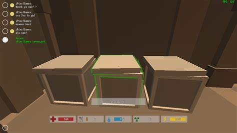 Unturned pine crate  Barricade