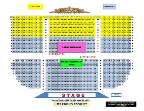 Uptown theatre napa seating chart  Our dynamic chart reveals every seating layout for sports, concerts, and beyond at Uptown Theatre Napa