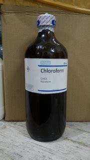 Uraian bahan kloroform  a