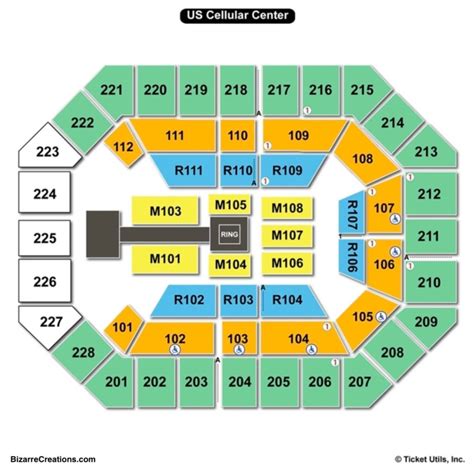 Us cellular center seating chart  The US Cellular Center hosts 190 events per year and is home to the 