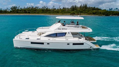 Used catamaran  Pre-owned 43-45ft power catamarans from 2010 to 2019 ranged in price from $398,000 to $1,075,000 for a median of $736,500