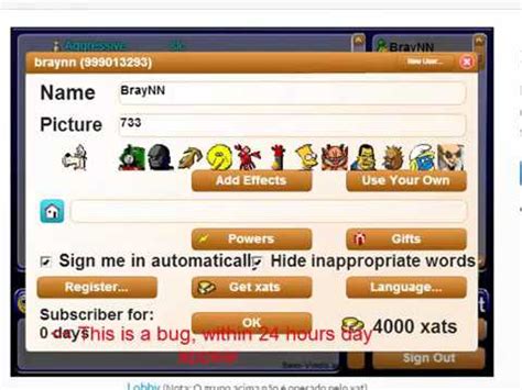 Userinfo xat  You can rate examples to help us