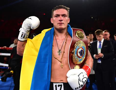 Usyk height and weight  He has