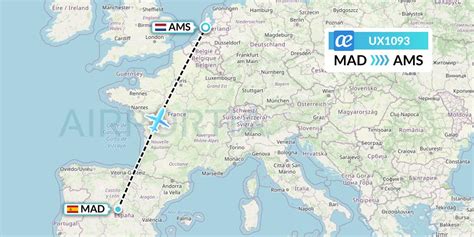 Ux1093 flight radar  AIRLINE Air Europa