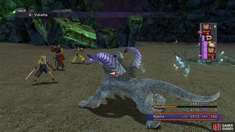 Valaha ffx  You only need the 3 bird fiends, one of which is Simurgh on the Djose Road