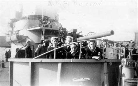 Varian destroyer escort crew  Navy in February 1946