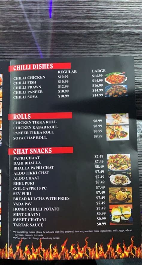 Veerji fish 'n' grill - mission city menu  Established in 2018