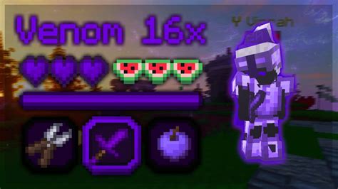 Venom revamp 16x  After that the textures should load up and you can play the game with a brand new look! How to Download a Pack from PVPRP (Updated 2022)Sagan 16x - PvP Texture Pack