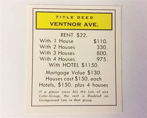 Ventura avenue monopoly  ft