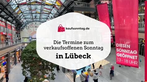 Verkaufsoffener sonntag lübeck 2018  Die beiden Lübecker Einkaufszentren auf der grünen Wiese, der Citti-Park in