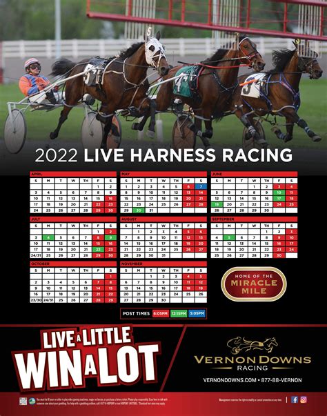 Vernon downs picks 4229 Stuhlman Road Vernon, New York 13476 877-88-VERNON 1-877-888-3766September 23, 2023