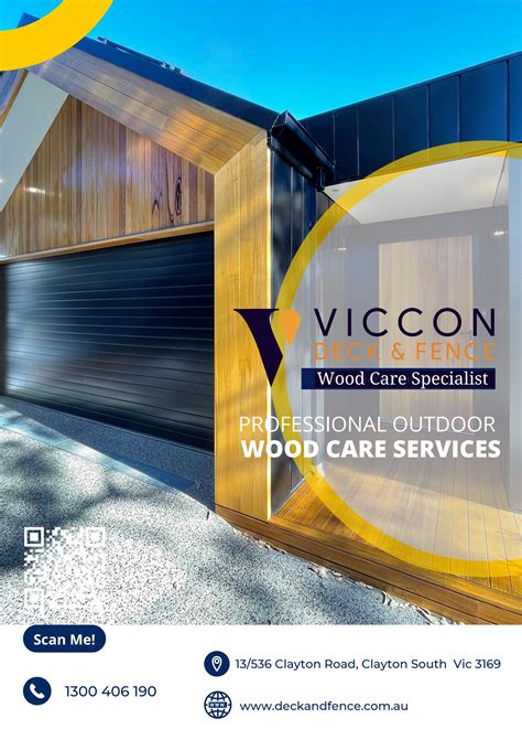 Viccon deck and fence Melbourne 13/536 Clayton Road Clayton South Vic 3169