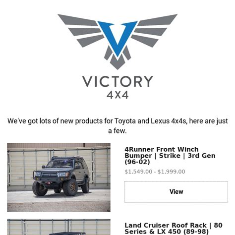 Victory 4x4 coupon  Best Discount Today