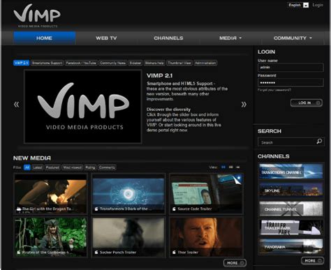 Video cms powered by vimp  828x956