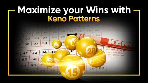 Video keno patterns  The problem