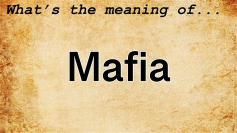 Vig meaning mafia  In short, for a bet to be +EV, it means that the probability of cashing on the bet is higher than it is priced at the book where you are placing the wager