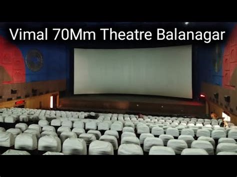 Vimal theatre bookmyshow  There is no dearth of good cinemas in 