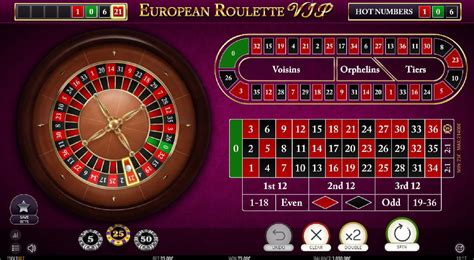 Vip european roulette kostenlos spielen  The dealers are very sociable and offer a live casino experience in your own home