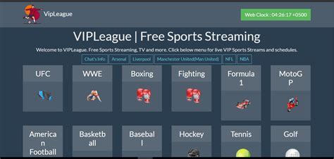 Vipleague.it  Vipleague is a popular website that offers live sports streaming for a wide range of events and sports across the globe