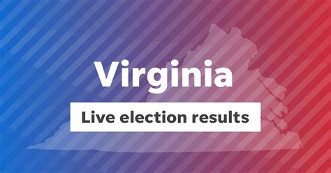 Virginia day result  View results by precinct