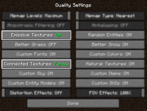 Visible ores 1.20.1  As of 1