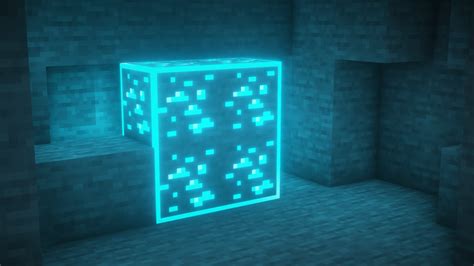 Visible ores without optifine  The pack utilizes Optifine features and is compatible with shaders, making it an ideal choice for players who enjoy using shaders but find it difficult to spot ores while mining