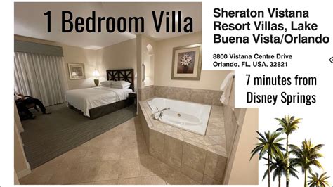 Vistana resort With a stay at Sheraton Vistana Resort Villas, Lake Buena Vista/Orlando in Orlando, you'll be within a 10-minute drive of Disney Springs™ and Walt Disney World® Resort