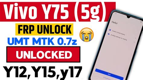 Vivo y75 4g frp umt  Posts: 1,433