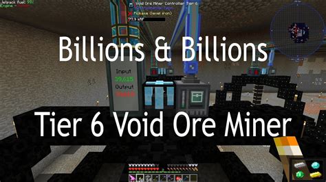 Void ore miner tier 6  It is used to craft the basic tiers of all Environmental Tech multiblock components, such as the Structure Frame Tier 1, the Litherite Solar Cell, as well as the Assembler and various decorative blocks, such as