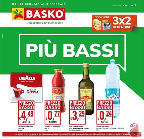 Volantino basko busalla  Offerte Volantino Supermercati Basko