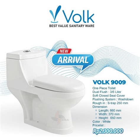 Volk 9009 Kloset Toilet Volk 9009 Two Piece Putih di Tokopedia ∙ Promo Pengguna Baru ∙ Cicilan 0% ∙ Kurir Instan