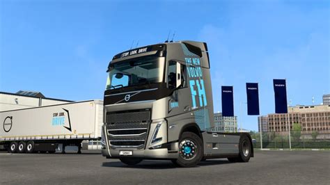 Volvo sanax 49 Standalone Dealer Volvo 4 cabs (Sleeper, Globetrotter, Globetrotter XL and Globetrotter XXL) Own salon SCS sound Many tuning details All real engines and checkpoints Painted + skins Skins template in the archive Advanced coupling Cable support