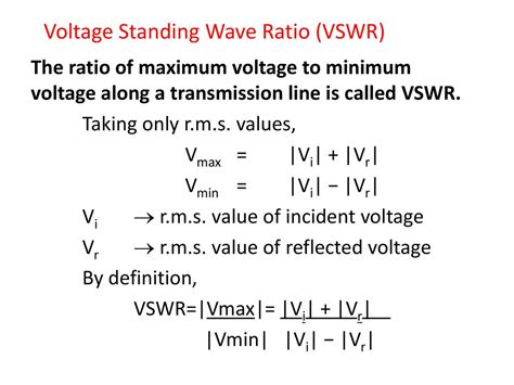 Vswr to rl calculator 155 dB