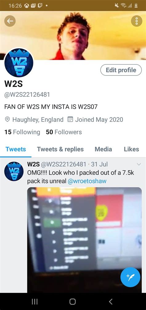 W2s twitter  W2S
