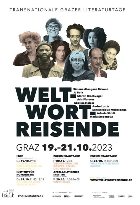 2024 WELTWORTREISENDE 2023 – 3. Transnationale Grazer Literaturtage -  шеоното.рф