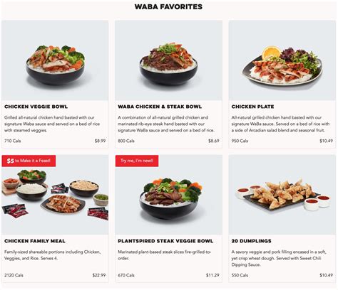 Waba grill avondale  Marinated plant-based steak slices fire-grilled-to-order