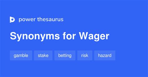 Wager synonym  maintain with or as if with a bet