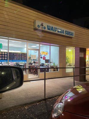 Waipuna sushi kailua  Alvin Y