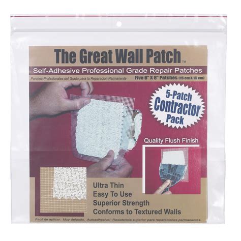 Drywall Repair Kit Self Adhesive Mesh Wall Repair Patch 12pcs 2/4/6/8 Inch  Aluminum Wall Repair Wall Stickers Mesh Wall Patches Screen Patch Repair