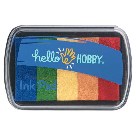 Hello Hobby Ink Pad for Stamping, Metallic Gold 