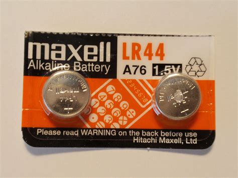 2x Duracell 76A 1.5V Alkaline Battery Replacement LR44,CR44,SR44